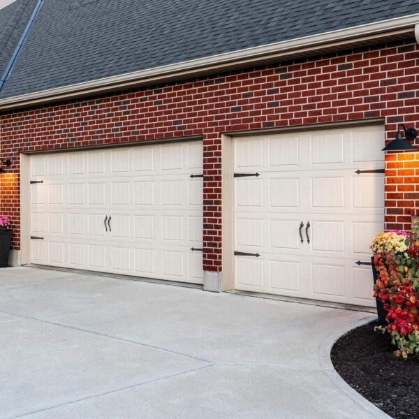 Two car garage door installation in Nassau County